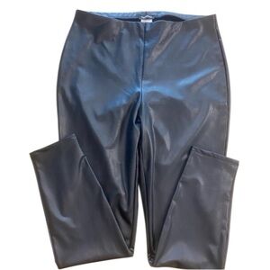 Express Women’s Faux Leather Black New Pants size large